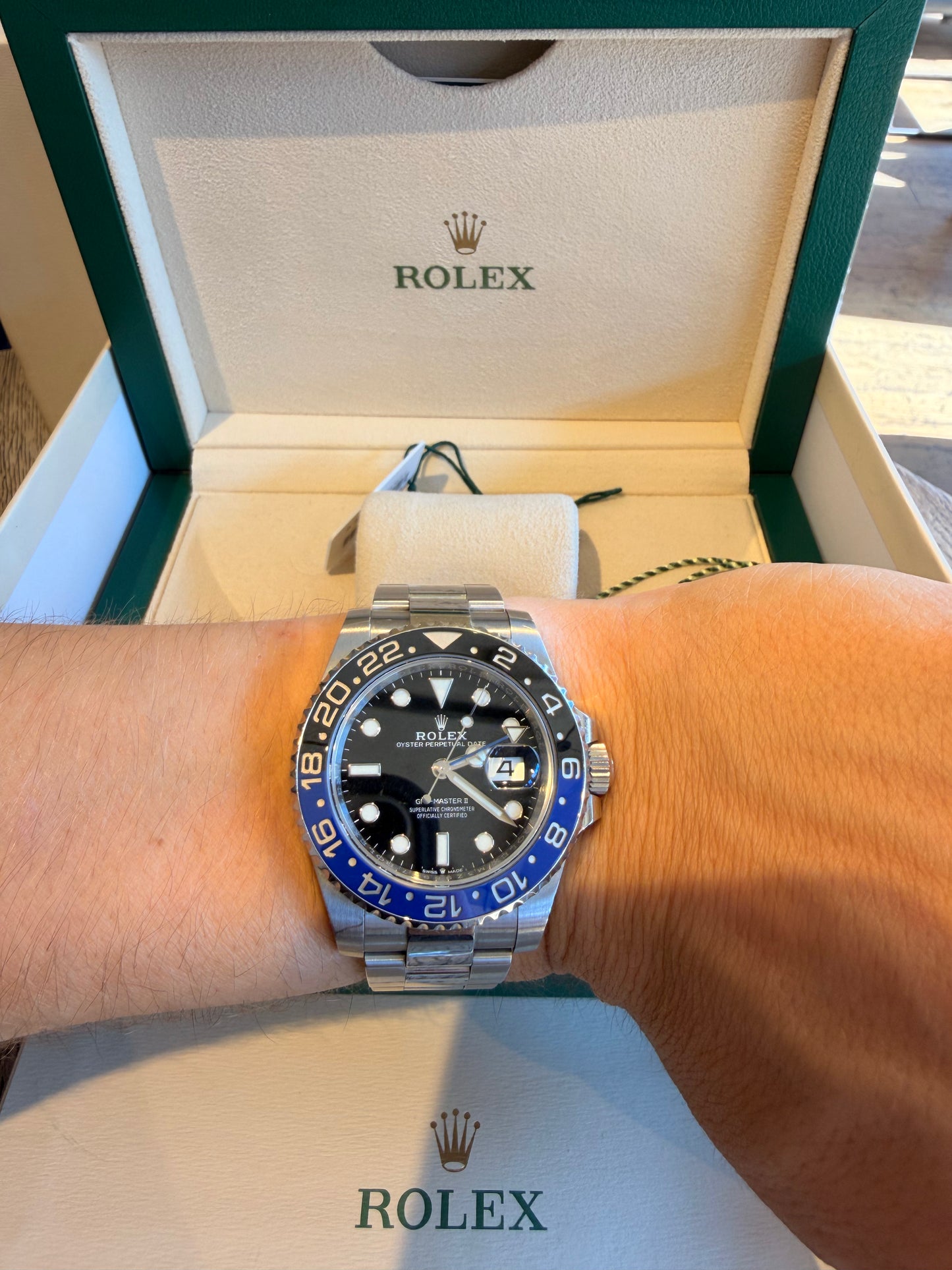 WIN A ROLEX GMT MASTER II or £10,000 CASH
